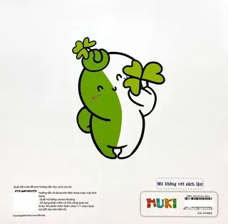 Nhân vật Miu ôm cỏ bốn lá