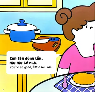 Miu Miu được khen vì ý tứ ngoan ngoãn