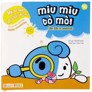 Sách Ehon Kĩ Năng Sống - Miu Miu Tò Mò! - Kawachan
