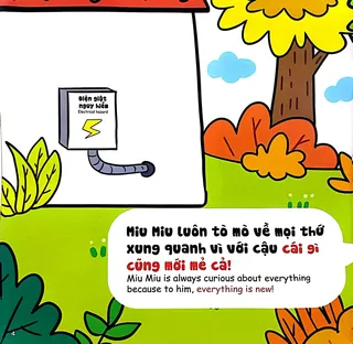 Miu Miu tò mò về mọi thứ xung quanh