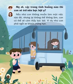 Bài học nhận biết cảm xúc bực bội ở trẻ