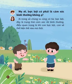 Bực bội là cảm xúc bình thường ở trẻ