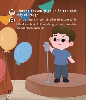 Những tình huống khiến trẻ cảm thấy bối rối