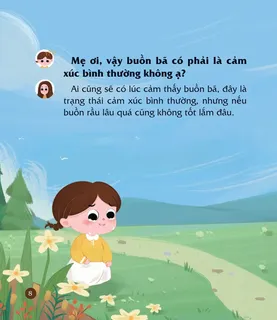 Buồn bã là cảm xúc bình thường của con