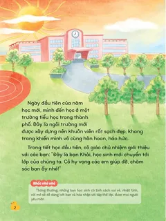 Ngày đầu tiên đến trường mới hòa nhập
