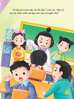 Cảnh bắt nạt và xúc phạm bạn học