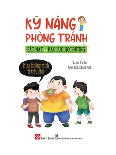 Bìa sách kỹ năng phòng tránh bắt nạt học đường