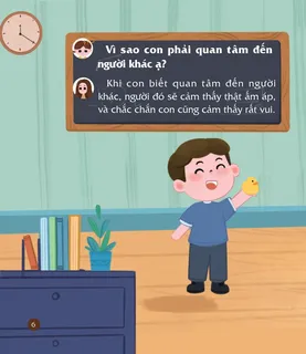 Bài học quan tâm đến người khác
