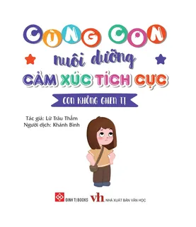 Bìa sách con không ghen tị cảm xúc tích cực