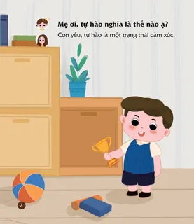 Bé hỏi mẹ ý nghĩa của tự hào