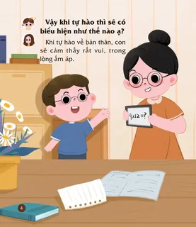 Bài học về cảm xúc tự hào về bản thân