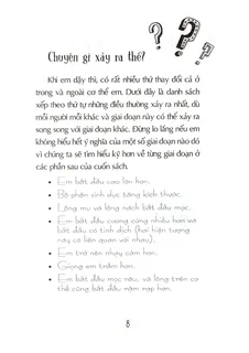 Những thay đổi cơ thể khi dậy thì ở nam