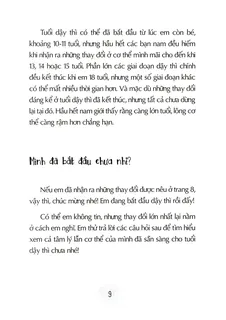 Tuổi dậy thì và những thay đổi cơ thể nam