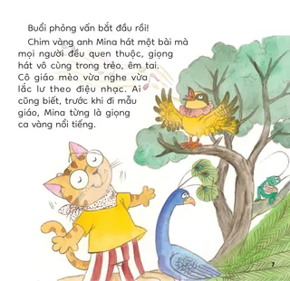 Chim Mina hát hay tại buổi phỏng vấn