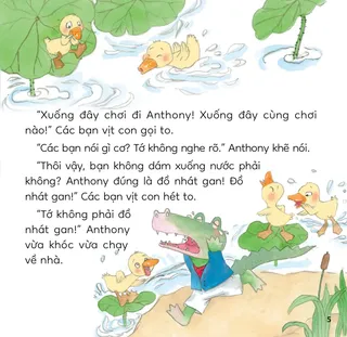 Anthony bị trêu chọc và chạy về nhà