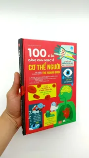 Bìa sách 100 bí ẩn về cơ thể người