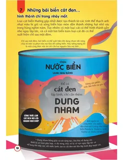 Bãi biển cát đen hình thành từ dung nham