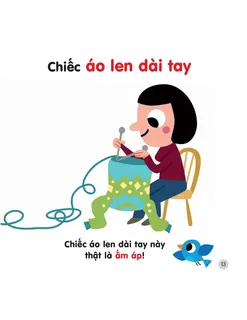 Chiếc áo len dài tay ấm áp
