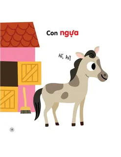 Con ngựa - từ vựng động vật đáng yêu