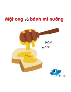 Mật ong và bánh mì nướng ngon miệng