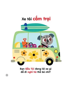 Xe tải cắm trại - Gấu Túi lái xe nghỉ hè