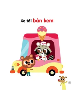 Xe tải bán kem ngộ nghĩnh đáng yêu