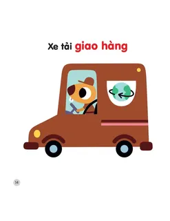 Xe tải giao hàng - phương tiện vận chuyển