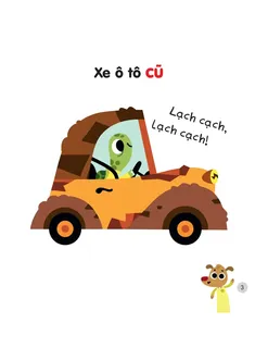 Xe ô tô cũ kêu lạch cạch ngộ nghĩnh