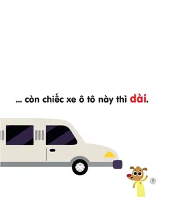 Học từ 'dài' qua hình ảnh xe ô tô