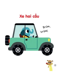Xe hai cầu - phương tiện địa hình ngộ nghĩnh