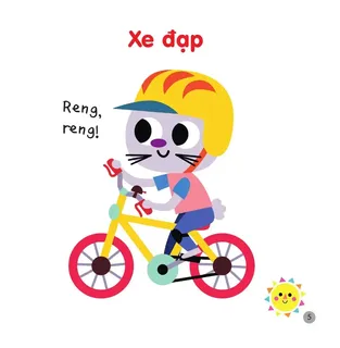 Xe đạp - bé học từ vựng phương tiện