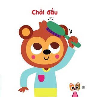 Bài học chải đầu buổi sáng cho bé