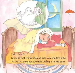 Lucas sợ hãi khi nghe tiếng gõ cửa đêm