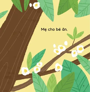 Mẹ cho bé ăn - bài học về mẹ