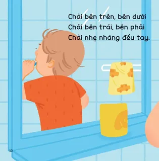 Hướng dẫn chải răng đúng cách cho bé