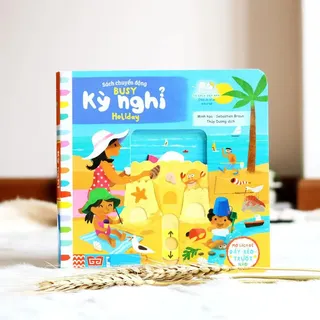 Sách Chuyển Động - Busy - Kỳ Nghỉ - Sebastien Braun