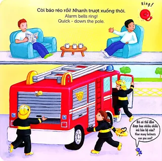 Còi báo động - Lính cứu hỏa lên xe khẩn cấp