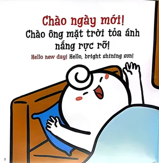 Chào buổi sáng mới với mặt trời rực rỡ