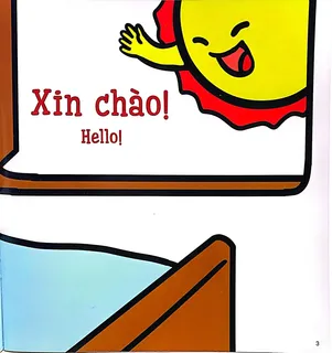 Lời chào Xin chào song ngữ Việt Anh