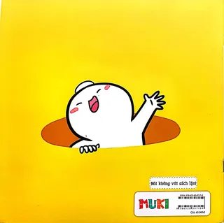Nhân vật Miu vẫy tay chào từ dưới lỗ