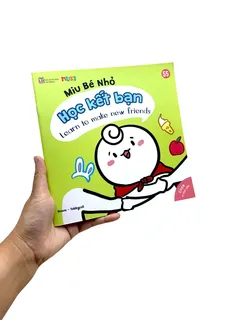 Bìa sách Miu Bé Nhỏ học kết bạn