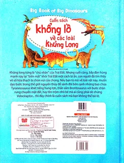 Bìa sau sách khủng long khổng lồ