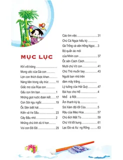 Mục lục sách truyện thiếu nhi phát triển IQ-EQ