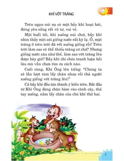 Khỉ vớt trăng - bài học về sự ngây thơ
