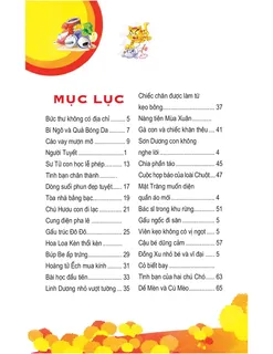 Mục lục tuyển tập truyện thiếu nhi phong phú