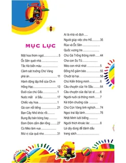 Mục lục tập truyện phát triển IQ-EQ cho trẻ