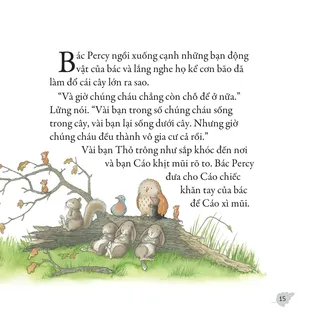 Bác Percy an ủi bạn bè sau cơn bão