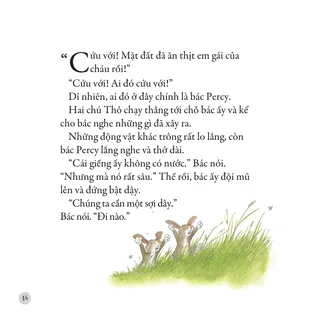 Hai chú thỏ cầu cứu bác Percy giải cứu