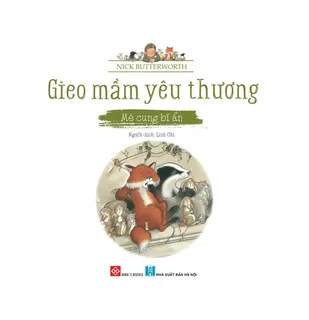 Bìa sách Mê Cung Bí Ẩn với cáo và bạn bè