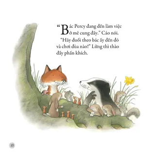 Cáo và Lửng rủ nhau chơi khăm Percy